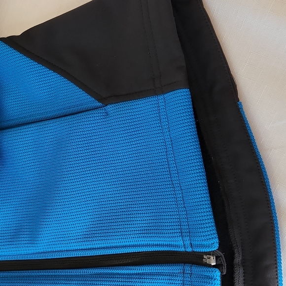 Pacific Trail Blue Black Textured Active Jacket. Size M - Picture 5 of 9